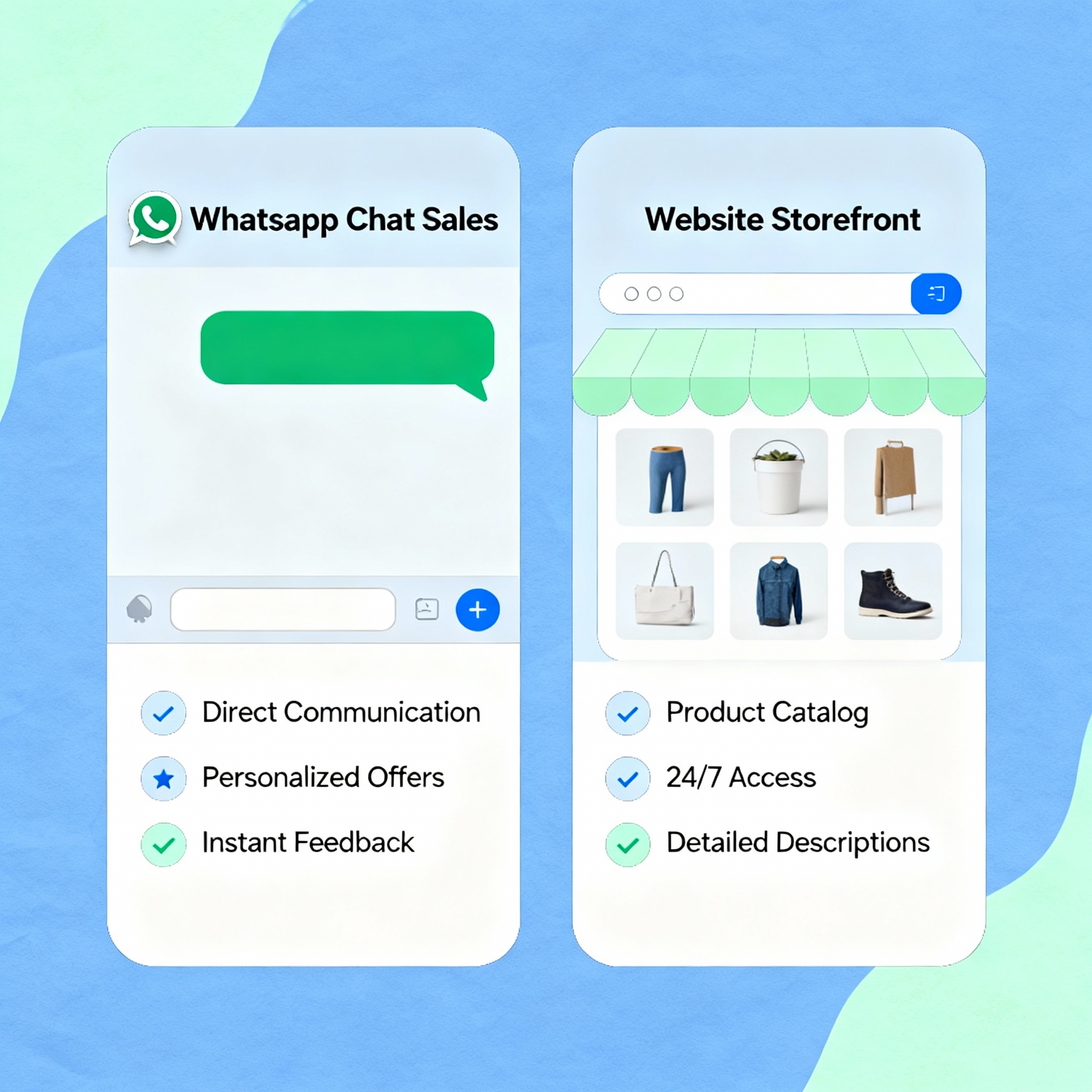 WhatsApp Stores vs Traditional Online Stores: Which Is Better?